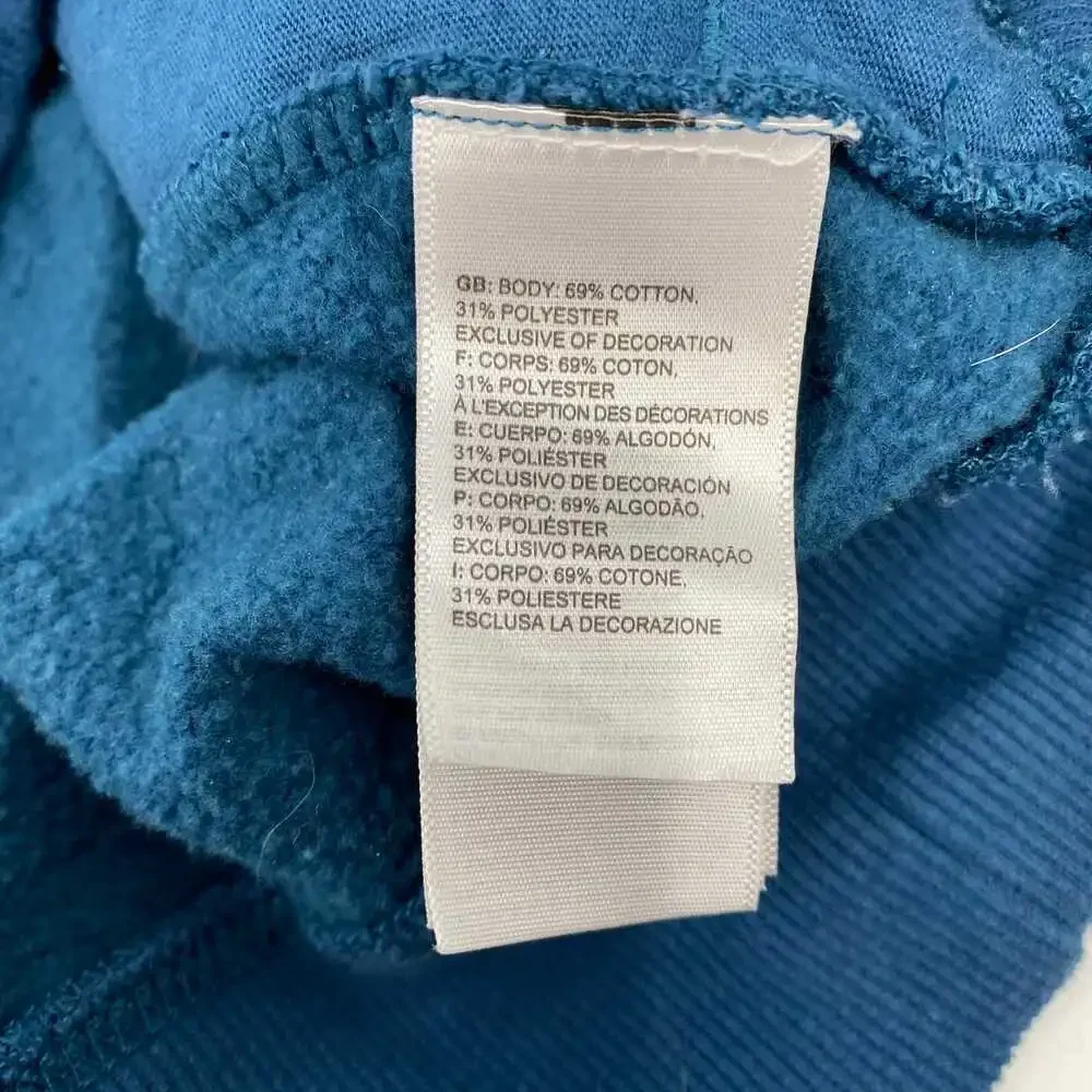 The North Face Blue Logo Pullover Hoodie | Men’s Regular M